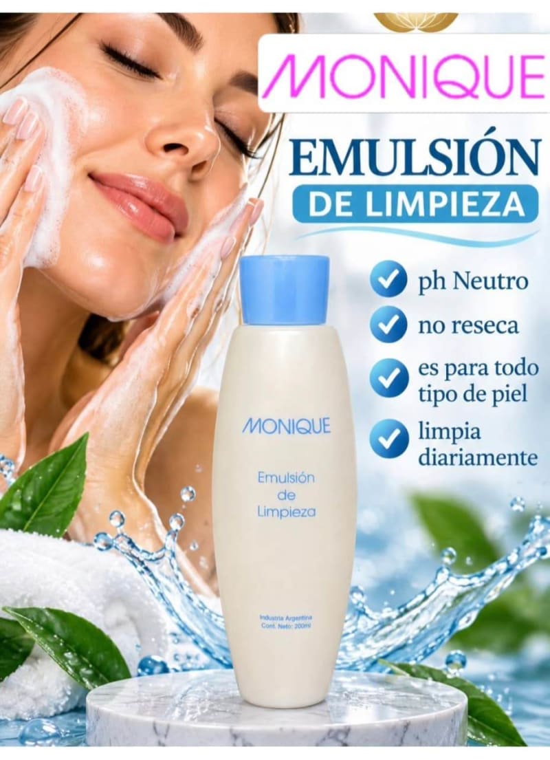 Emulsión de limpieza