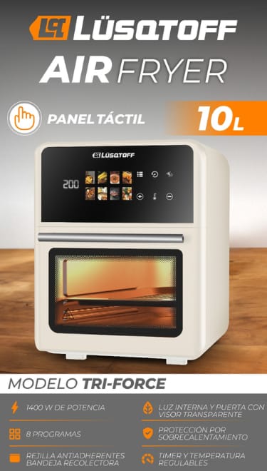 Freidora De Aire 10 L Tactil - Producto de Trend Haus | RDP Argentina