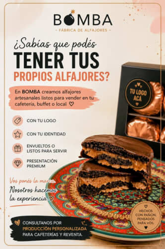 Experiencia bomba - Producto de Bomba_alfajores | RDP Argentina
