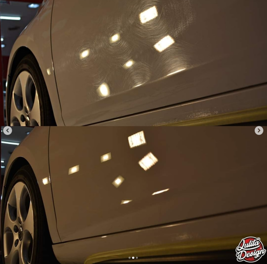 Corrección intermedia de barniz !!