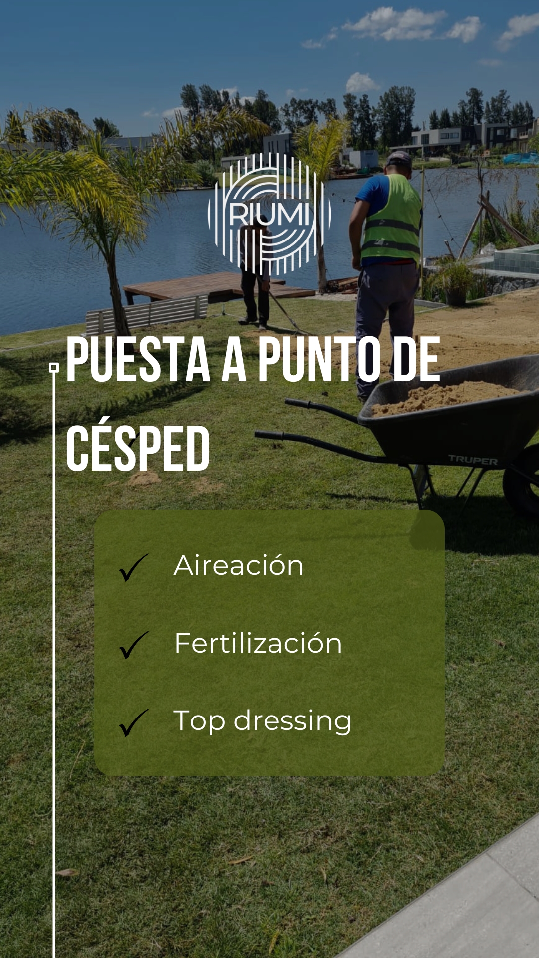 Mantenimiento césped