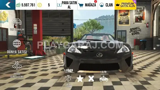 Lexus araç güzel pazarlık var