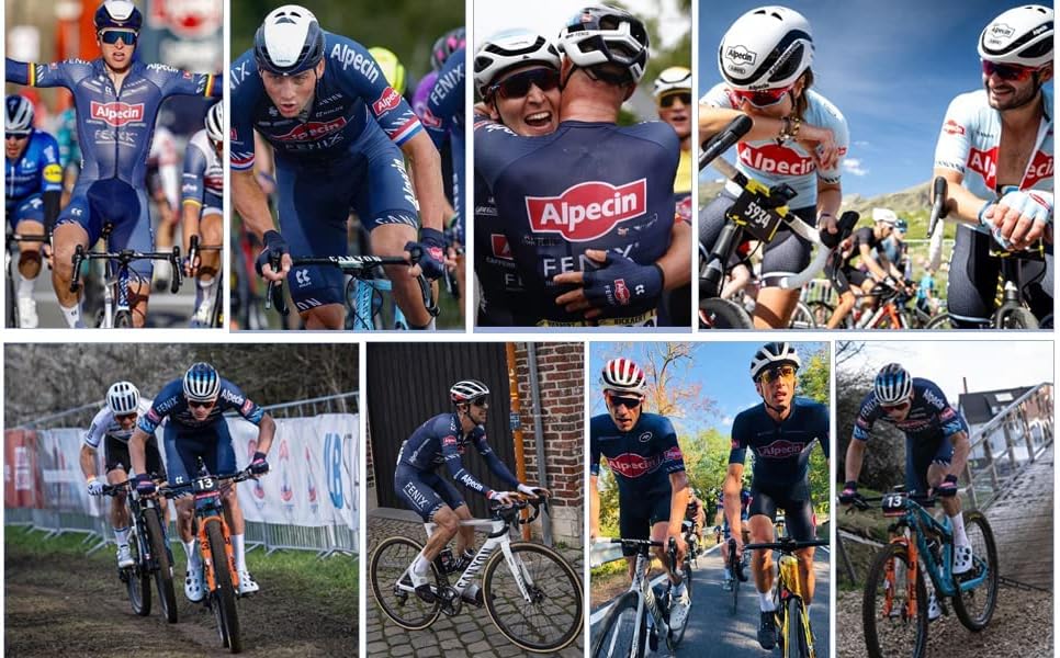 Vue 6 de Maillot Cyclisme Homme Respirant