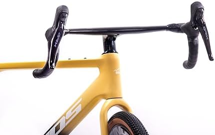 Vue 4 de Vélo Gravel Carbone Léger