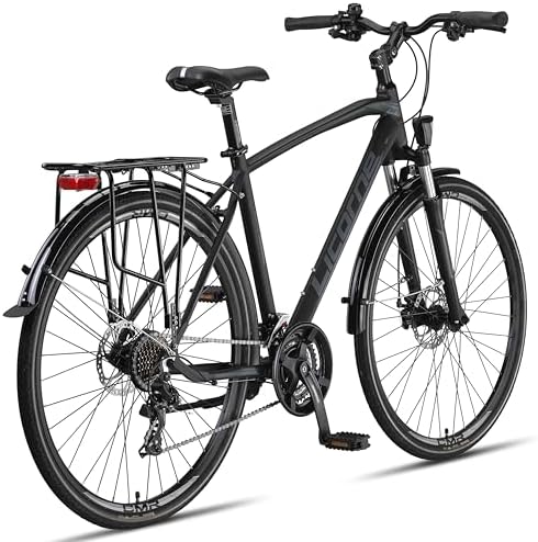 Vue 7 de Vélo Trekking Aluminium Freins Disque