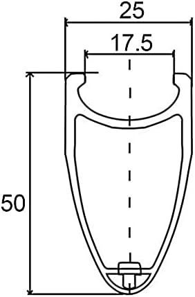 Vue 4 de Jantes Carbone Route Aérodynamiques