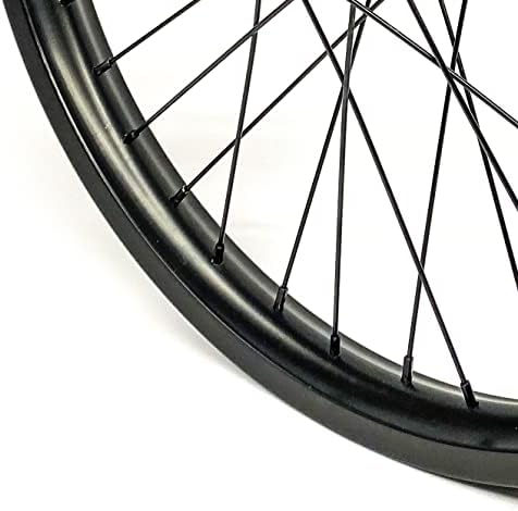 Vue 3 de Roue BMX Avant Basique Qualité
