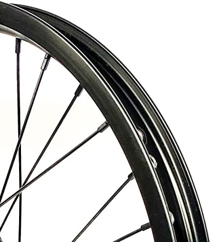 Vue 4 de Roue BMX Avant Basique Qualité