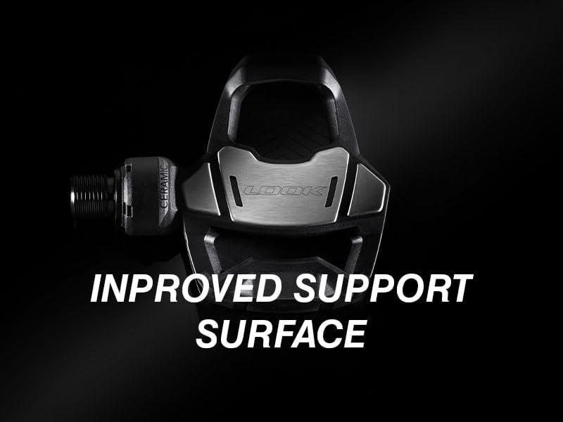 Vue 4 de Pedales Carbone Route Look