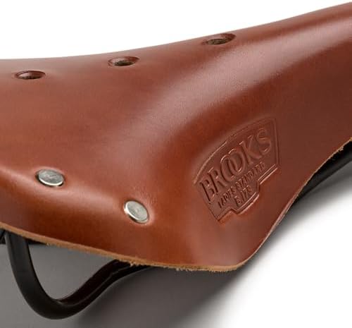 Vue 7 de Selle Cuir Cyclisme Femme Classique