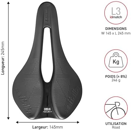 Vue 6 de Selle Vélo Confort Performance
