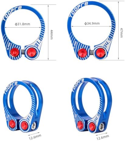 Vue 4 de Collier Serrage Selle Vélo