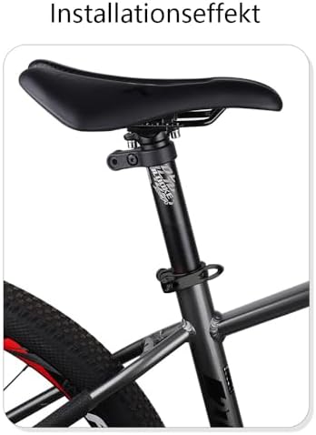 Vue 4 de Collier Selle Vélo Installation Facile