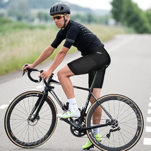 Vue 6 de Cuissard Vélo Homme Polyester