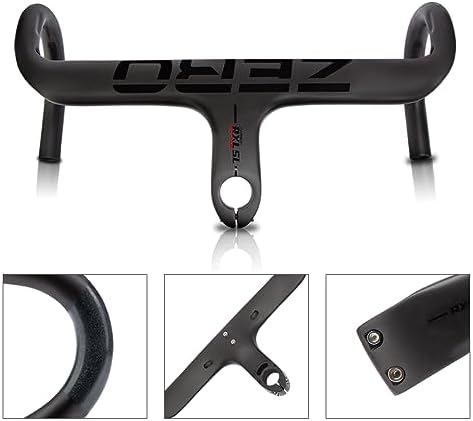 Vue 7 de Guidon Carbone Route Aérodynamique