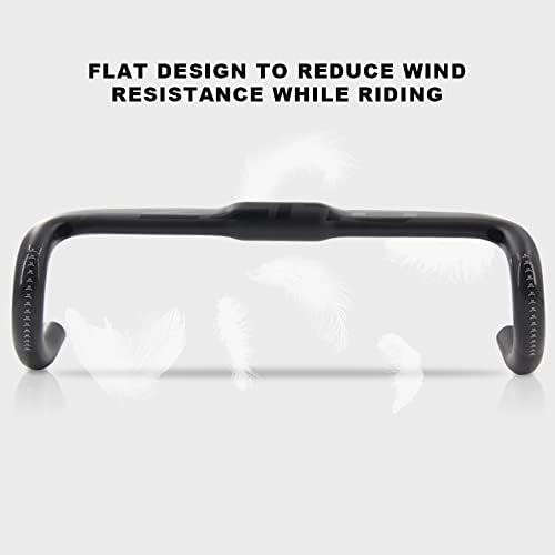 Vue 6 de Guidon Carbone Vélo Route