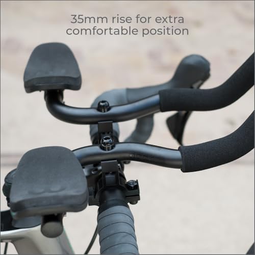 Vue 4 de Guidon Triathlon Aérodynamique Confortable