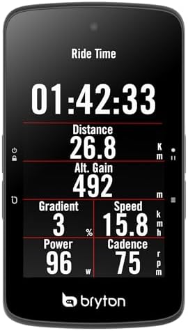 Vue 7 de GPS Vélo Écran Tactile Navigation