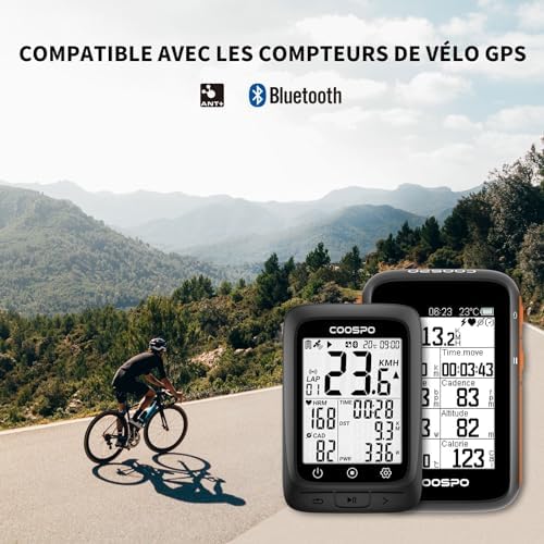 Vue 5 de Capteur Cadence Vélo Connecté