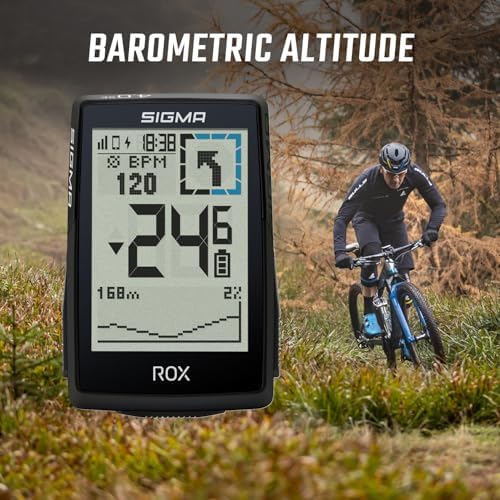 Vue 7 de Ordinateur Vélo GPS Sigma