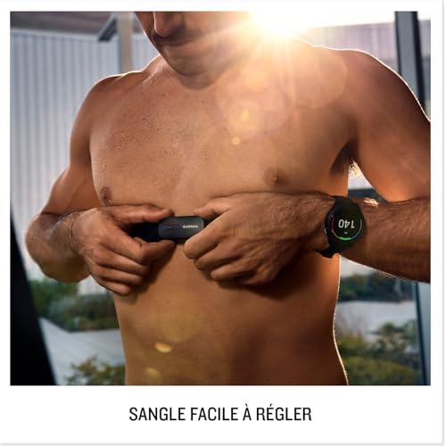 Vue 4 de Ceinture Cardiaque Précise Connectée