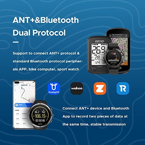 Vue 4 de Capteur Vélo Cadence Vitesse