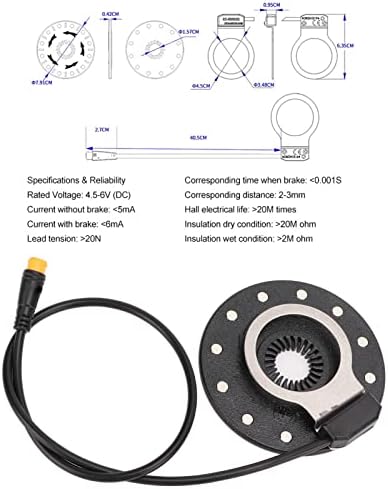 Vue 7 de Capteur Assistance Vélo Électrique
