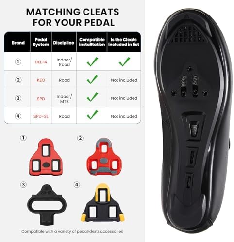 Vue 6 de Chaussures Cyclisme Homme Carbone