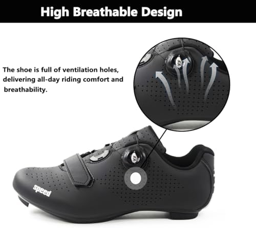 Vue 6 de Chaussures Vélo Route Cales Delta