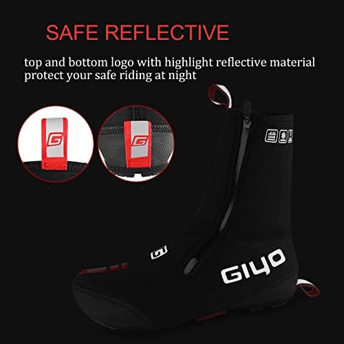 Vue 5 de Couvre-chaussures vélo hiver