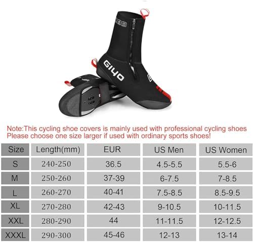 Vue 7 de Couvre-chaussures vélo hiver