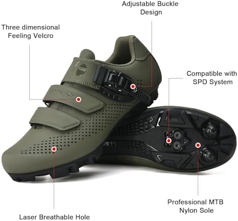 Vue 4 de Chaussures VTT Homme Performance