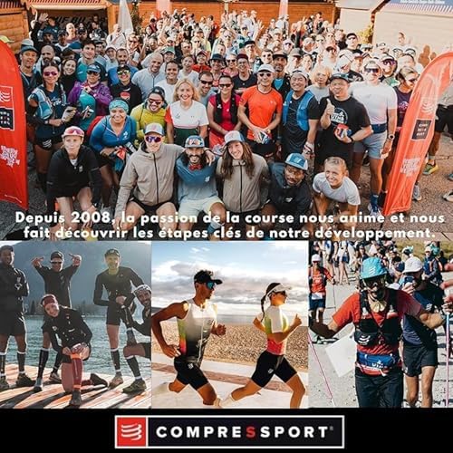 Vue 6 de Chaussettes Course Polyamide Élasthanne