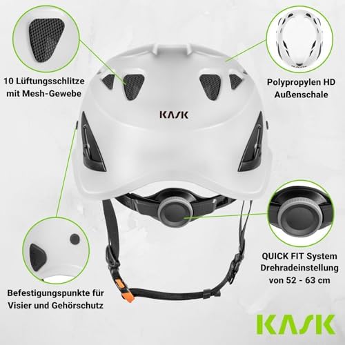 Vue 3 de Casque Sécurité Sportif Polypropylène