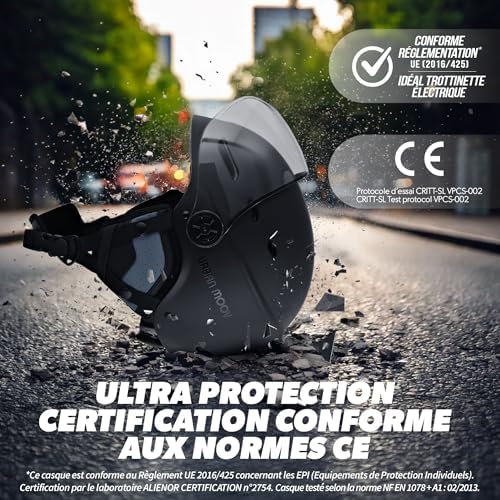 Vue 5 de Casque VTT Blanc Adulte