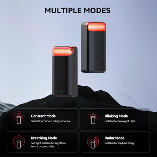 Vue 6 de Feu Arrière Radar Vélo