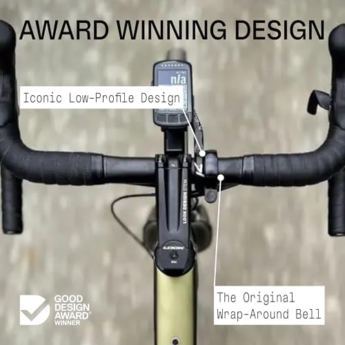 Vue 2 de Sonnette Vélo Guidon Acier