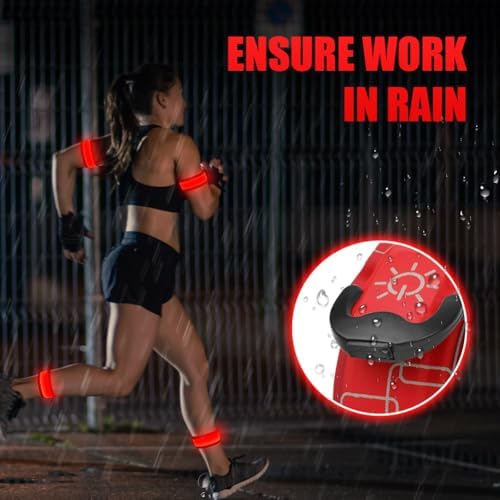 Vue 7 de Brassards Lumineux LED Rechargeables