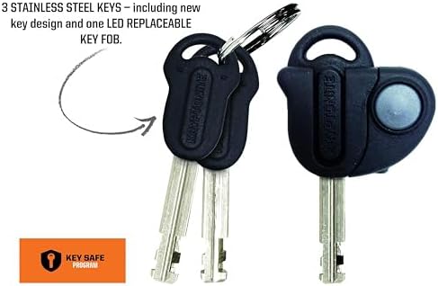 Vue 5 de Antivol Chaîne Acier Renforcé