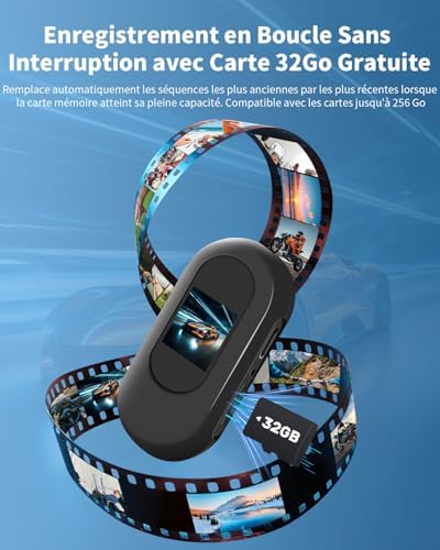 Vue 4 de Mini Caméra Sport Vision Nocturne