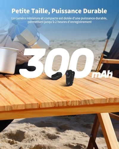 Vue 5 de Mini Caméra Sport Vision Nocturne