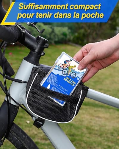 Vue 5 de Kit Réparation Pneu Vélo