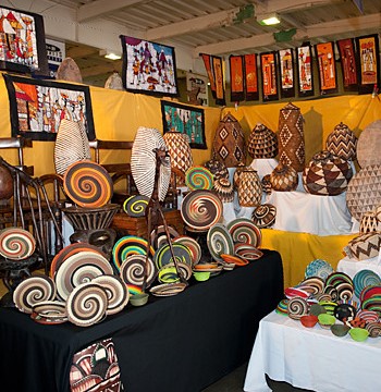 Ugandan basketry and woven craft