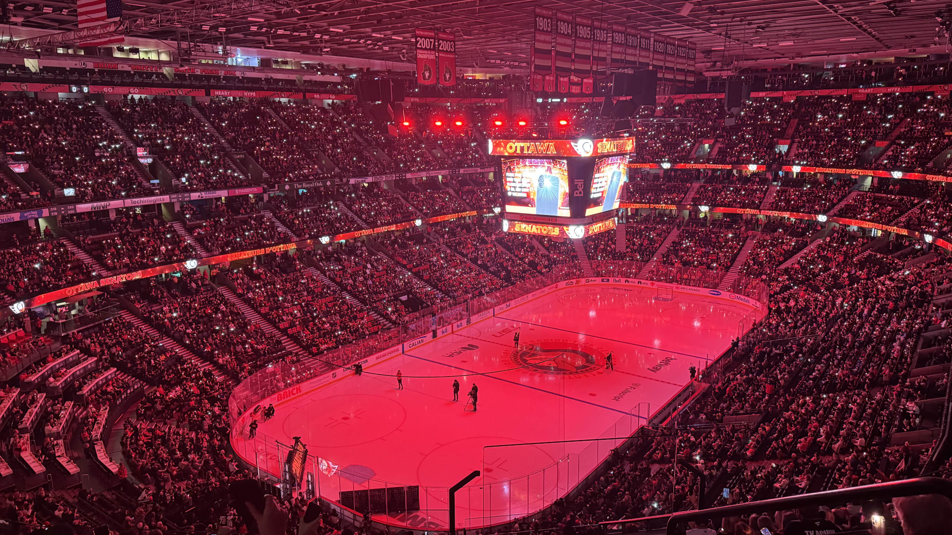 Senators vs Predators