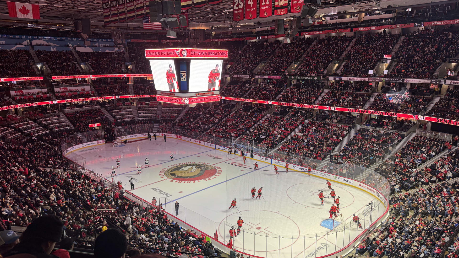 Senators vs Panthers