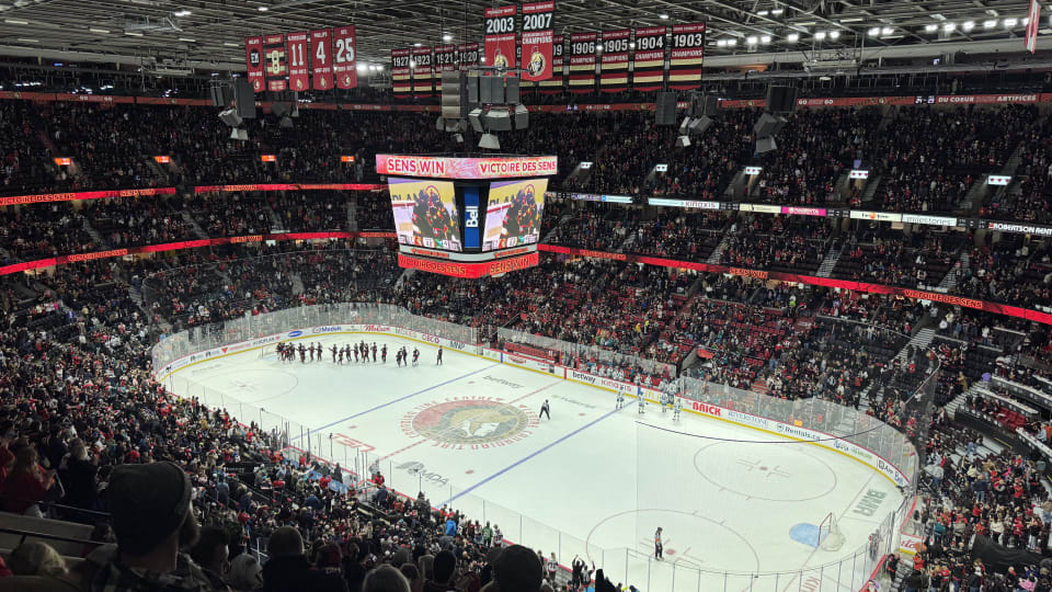 Senators vs Sharks