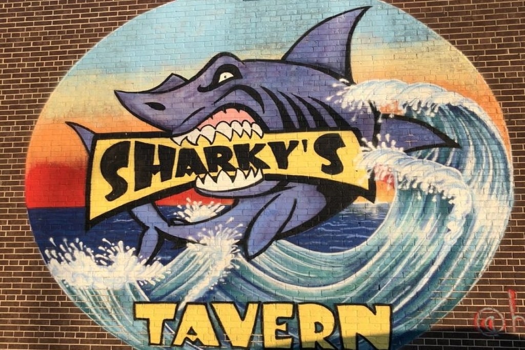 Sharky's Tavern on Galveston Island Texas