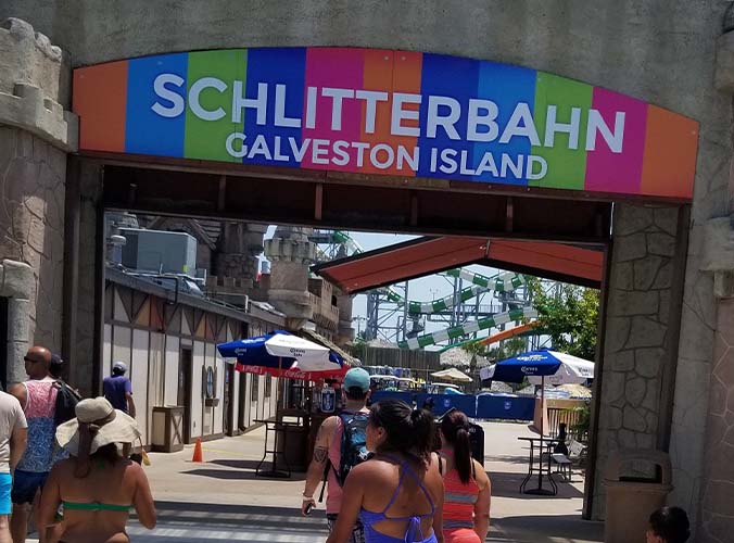 Schlitterbahn on Galveston Island