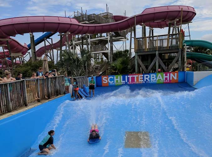 Schlitterbahn on Galveston Island