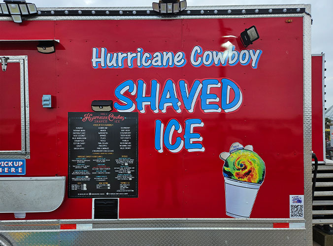 Hurricane Cowboy Shaved Ice